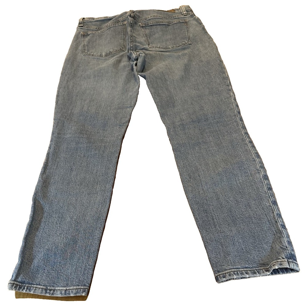 Madewell Womens Jeans Blue High Rise Skinny Stretch Light Wash Denim Size 28 - Picture 2 of 8